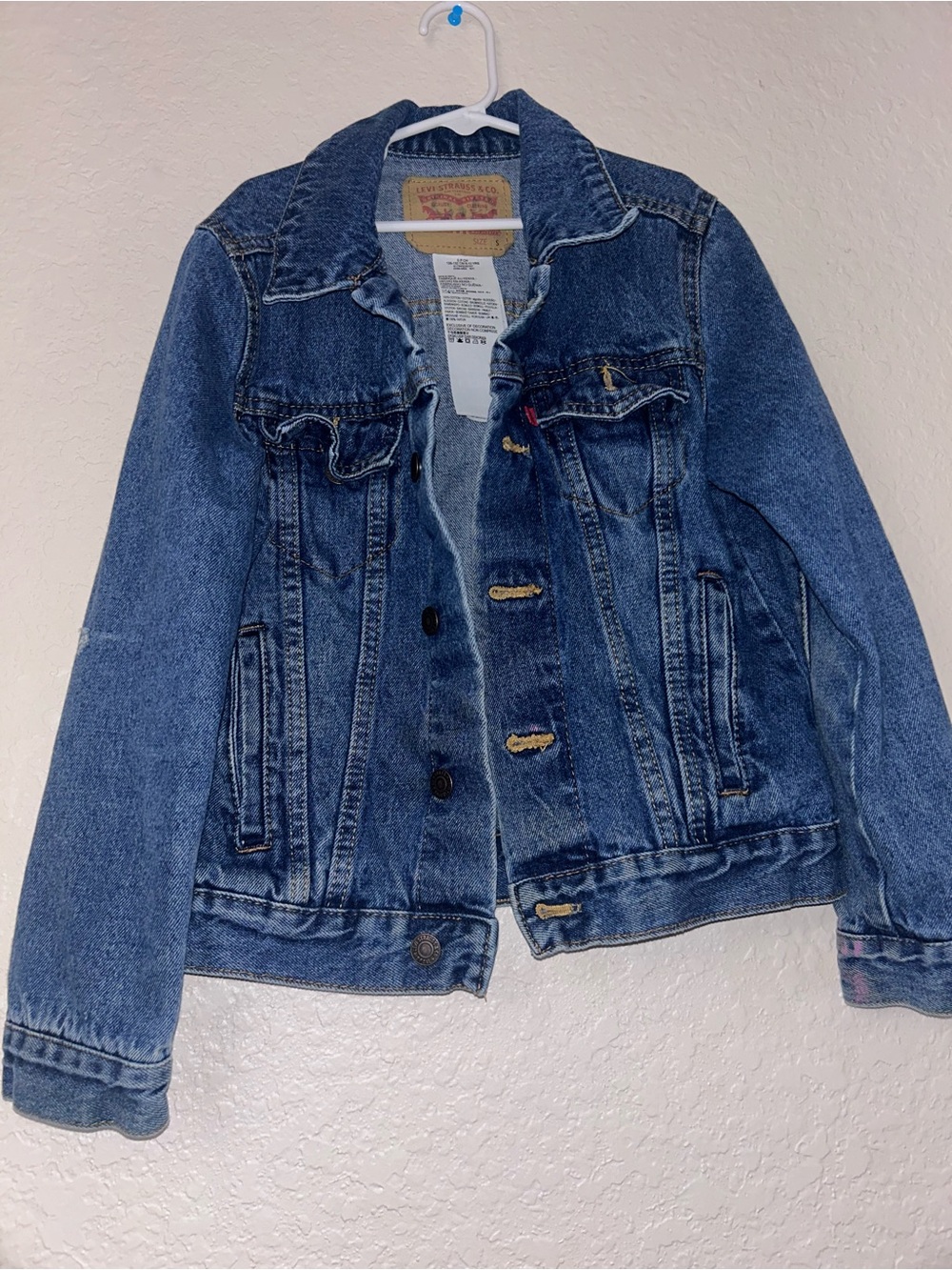 Levi's Kids Denim Jacket Size Small - Picture 7 of 11